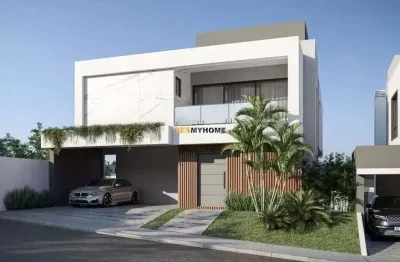 Casa com 4 quartos à venda, 378 m² por r$ 3.847.000 - cascatinha - curitiba/pr -
