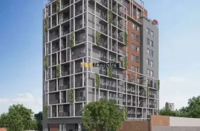 Apartamento com sacada no centro cívico, próximo ao mon em curitiba - 9332