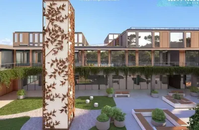 Sala comercial com 60m² no reserva mirante - barigui - curitiba, pr
