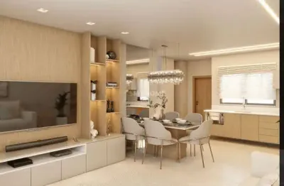 Sobrado com 3 suítes, 122m² à venda em santa felicidade - curitiba,pr