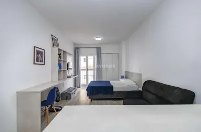 Studio mobiliado no centro! excelente oportunidade para investidores!