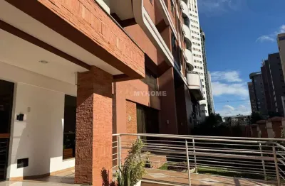 Cobertura locada no cristo rei com 3 quartos, 2 vagas, 142m² - curitiba pr