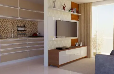 Apartamento 2 quartos e 1 vaga com churrasqueira no campo comprido - 28034