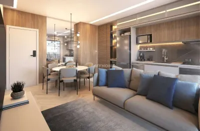 Apartamento novo com 2 quartos, 1 vaga de garagem no juvevê - curitiba - 2123