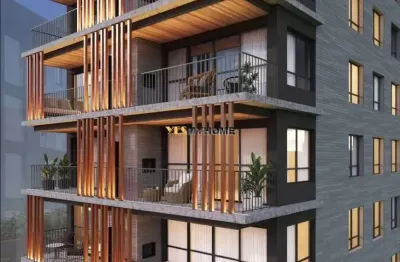 Apartamento studio garden com 1 dormitório 40m²  - batel - curitiba/pr