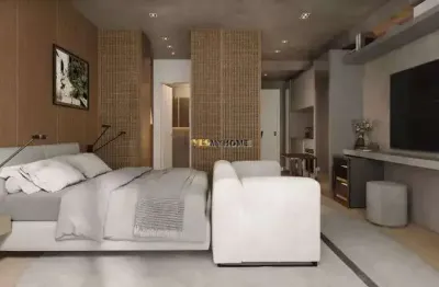 Studio novo à venda em frente ao parque barigui no ecoville - curitiba - 47885