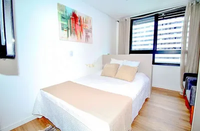 Studio novo mobiliado para alugar no centro de curitiba, próximo ao batel-48131