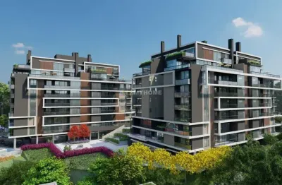 Apartamento novo à venda com 4 quartos de frente para o parque barigui -ecoville