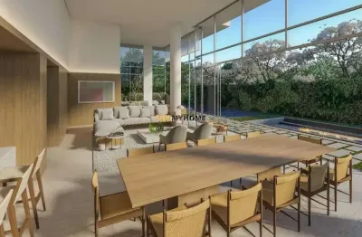 Apartamento garden com 3 suítes à venda, 560 m² - batel - curitiba/pr - gd0425