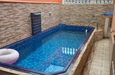 Casa padrão para venda em vila guilhermina praia grande-sp