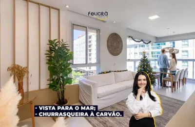 Apartamento com 2 quartos no edifício helicônia na praia brava em itajaí