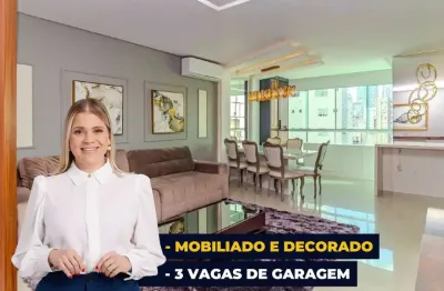 Apartamento à venda no centro de balneário camboriú com 3 suítes