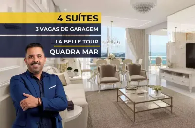 Apartamento na planta à venda em balneário camboriú com 4 suítes
