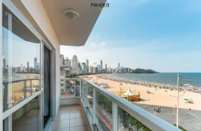 Apartamento frente mar à venda em balneário camboriú com 3 quartos