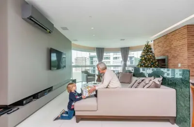 Apartamento à venda na praia brava no ed. brava beach- aroeira