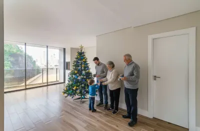 Apartamento em frente ao balneário shopping à venda com 02 suítes.