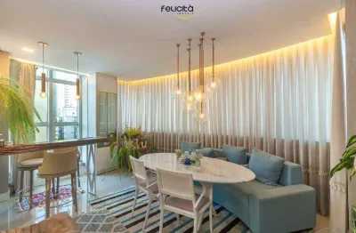 Apartamento à venda em balneário camboriú com 3 suítes