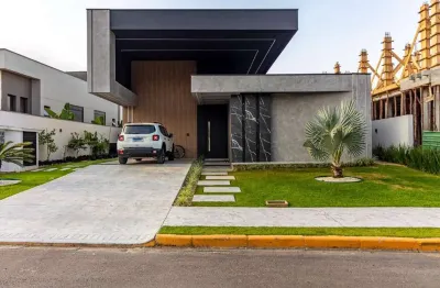 Casa à venda no condomínio caledônia private village com 3 suítes