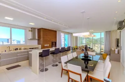 Apartamento mobiliado com 03 suítes e vista para o mar à venda em balneário camboriú