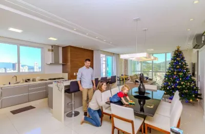 Apartamento mobiliado com 03 suítes e vista para o mar à venda em balneário camboriú