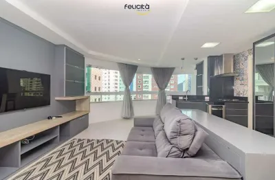 Apartamento à venda na 2ª quadra de balneário camboriú com 2 suítes
