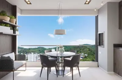 Apartamento com 2 dormitórios no condomínio essência residence no bairro fazenda em itajaí - sc