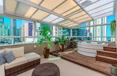 Apartamento com terraço à venda no ed. bosque belcanto em balneário camboriú