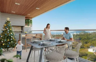 Apartamento à venda em fase de constução com 02 suítes na praia brava.