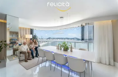 Apartamento frente mar à venda no ed. ibiza towers em balneário camboriú