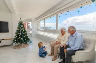 Apartamento frente mar à venda em balneário camboriú com 4 suítes