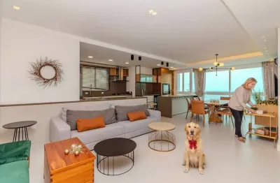 Apartamento com vista mar à venda no ed. camboas em balneário camboriú