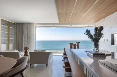Apartamento vista mar à venda no ed. le blanc na praia brava