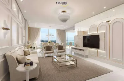 Apartamento na planta à venda em balneário camboriú com 4 suítes