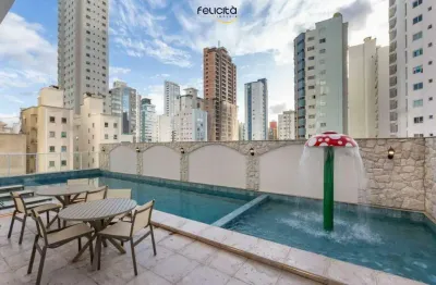 Apartamento decorado à venda no pontal di vitta residence em balneário camboriú