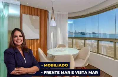 Apartamento frente mar no edifício vale dourado em balneário camboriú.