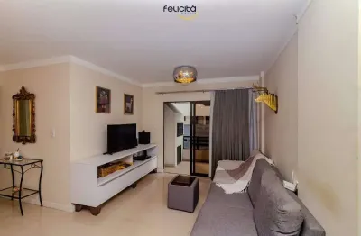 Apartamento a venda com terraço privativo no ed. milão residênce