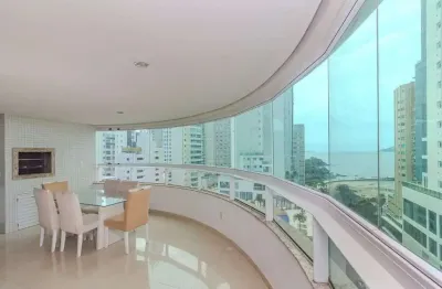 Apartamento com vista mar à venda no ed. torre de málaga em balneário camboriú