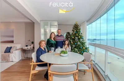 Apartamento frente mar à venda no centro de balneário camboriú