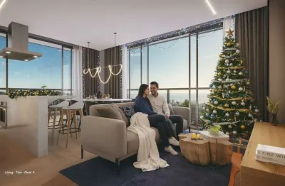 Apartamento na segunda quadra do mar á venda em balneário camboriú.