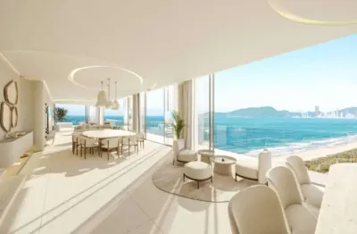 Apartamento com 03 suítes, frente mar à venda na praia brava/itajaí.