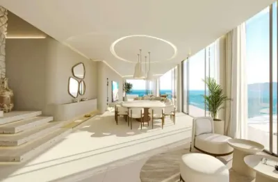 Apartamento com 03 suítes, frente mar à venda na praia brava/itajaí.