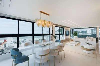 Cobertura triplex à venda no residencial brava palace - praia brava.