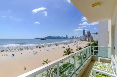 Apartamento frente mar a venda no ed. albatroz em balneário camboriú