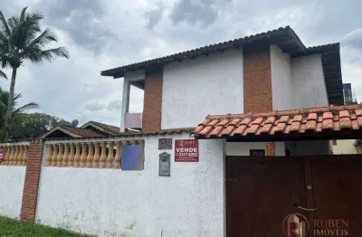 Sobrado com 3 dormitórios à venda, 166 m² por r$ 800.000,00 - centro - bertioga/sp