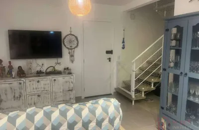 Village com 3 dormitórios à venda, 111 m² por r$ 1.100.000,00 - jardim  são lourenço - bertioga/sp