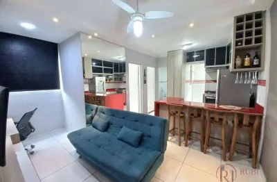 Apartamento com 2 dormitórios à venda, 53 m² por r$ 300.000,00 - parque estoril - bertioga/sp