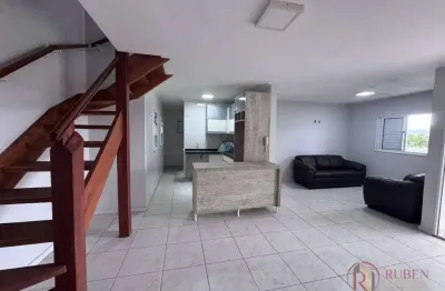 Cobertura com 4 dormitórios à venda, 200 m² por r$ 800.000 - parque estoril - bertioga/sp