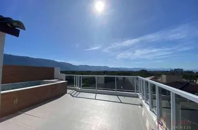 Cobertura com 4 dormitórios à venda, 200 m² por r$ 1.060.000,00 - parque estoril - bertioga/sp