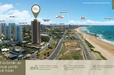 2 quartos c/suite  brisa marina  c/rooftop - pituaçu