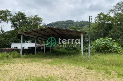 Terreno comercial para alugar no estrada das areias, indaial , 2611 m2 por r$ 3.300